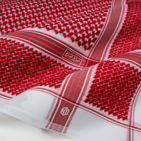 شماغ هاشتاق الأحمر