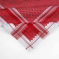 شماغ GOLDEN FAIR الأحمر