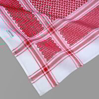 شماغ البسام ماي فير أحمر غامق