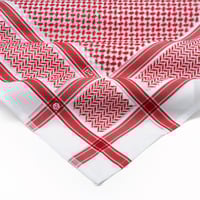 شماغ هاشتاق الأحمر