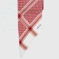 شماغ golden label 3 أحمر