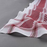 شماغ البسام بيسك ( أحمر غامق )