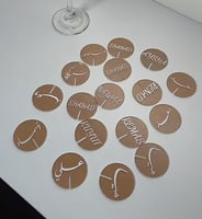 تاق اكواب بالاسم اكرليك ( العدد 2 تاق