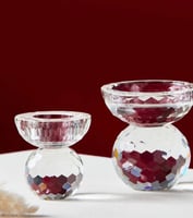 طقم مبخره كريستال دائري