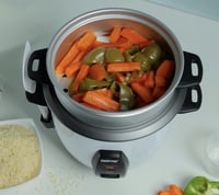 قدر الارز طهي الارز الكهربائي من جيباس