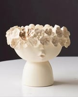 فازة ورد كونكريت تحفه استقبال مزهريه فازه