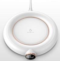 قاعدة اكواب مكتبية رفيعة لتسخين اكواب القهوة مزودة...