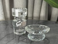 مبخره بالاسم وحامل عود كريستال