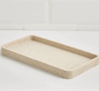 صينية تقديم حامل اكسسوارات وعطور رخام