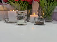 مبخره بالاسم وحامل عود كريستال