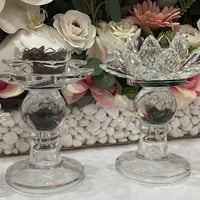 مبخرة زهرة التوليب وحامل العود