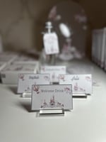 كرت مشروبات / كرت ترحيبي / كروت ضيافه