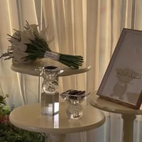 مبخره عروس كريستال شفاف وحامل عود