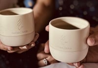 كوب سيراميك كوب اكواب ليلة العمر ( الحفر من الامام...
