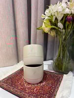 كوب سيراميك الحفر من الامام فقط