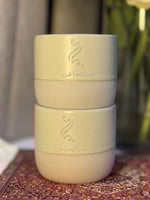 كوب سيراميك الحفر من الامام فقط