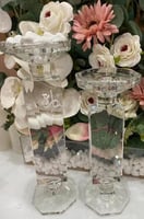 مبخره كريستال وحامل عود بالاسم عموديه