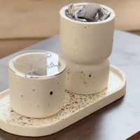 مبخره وحامل بخور كونكريت