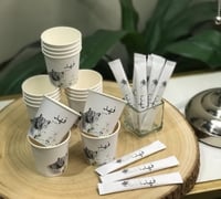 اكواب ورقيه