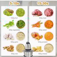 فرامة لحم وخضار