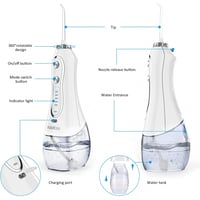 فرشاة وخيط الاسنان المائي