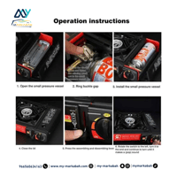 موقد غاز دافور ( مشب ) محمول للرحلات