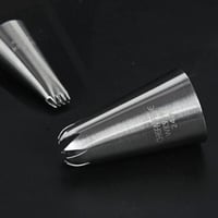 مجموعة قمع تزيين الكيك والحلويات مع 4 رؤوس