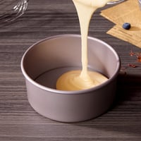 قالب كيك دائري تيفال غير لاصق مقاس 6 انش صغير - شي...