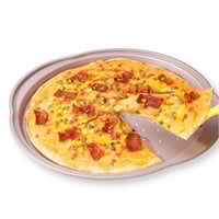 صينية بيتزا 42 سم كبيرة غير لاصقه للخبز في الفرن