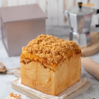 قالب خبز توست مربع مع غطاء وسط 450 جرام