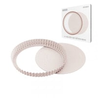 صينية تارت دائرية ذات ثقوب 24 سم