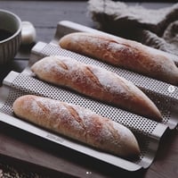 صينية خبز فرنسي (خبز الباغيت) - 37 سم