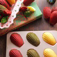 قالب كيك المادلين صغير 27 سم 6 تجويفات - شيف ميد