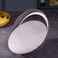 صينية تارت دائرية ذات ثقوب 24 سم