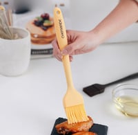 طقم فرشاة زيت سيليكون ( قطعتين ) | شيف ميد