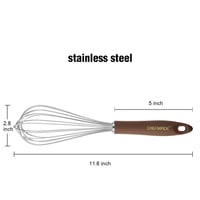خفاقة بيض كبيرة ستانلس ستيل - شيف ميد