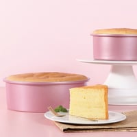 صينية تشيز كيك دائري غير لاصقة قابلة للازالة 6 انش...