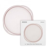 صينية بيتزا 42 سم كبيرة غير لاصقه للخبز في الفرن