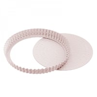 صينية تارت دائرية ذات ثقوب 24 سم