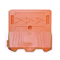 حاجز طريق بلاستيك مقوى 1*1 متر يمكن التوصيل لعدة ح...