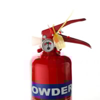 طفاية حريق بودرة حجم 1 كيلو صغيرة 1KG Dry Powde Fi...