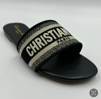 حذاء ديور اسود - Dior Women Sandal BLACK