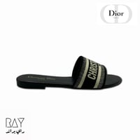 حذاء ديور اسود - Dior Women Sandal BLACK