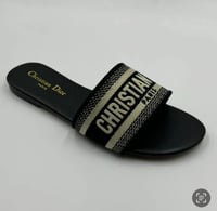حذاء ديور اسود - Dior Women Sandal BLACK