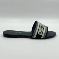 حذاء ديور ازرق كحلي - Dior Women Sandal BLUE