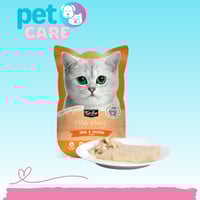 كت كات بتيت طعام متكامل ومتوازن تونة وسلمون في جيل...