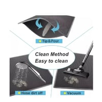 سجادة لرمل القطط ناعمه و موفره للرمل غير قابله للا...