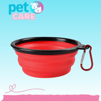 وعاء طعام قابل للطي للحيوانات الاليفة 350 مل