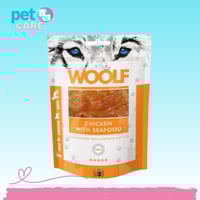 وولف مكافآت للقطط والكلاب دجاج مع مأكولات بحرية 10...