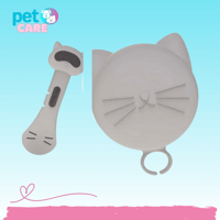 غطاء محكم الغلق لحفظ الطعام الرطب مع ملعقة للغرف